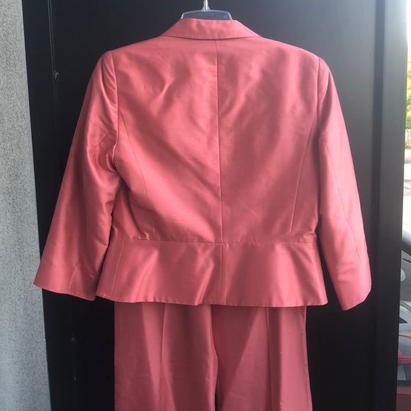 NWT Pink Silk Women’s Work Jacket Pant & Skirt Set - Picture 5 of 7